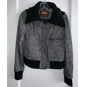 Brooklyn Industries 2-way tweed jacket SZ S